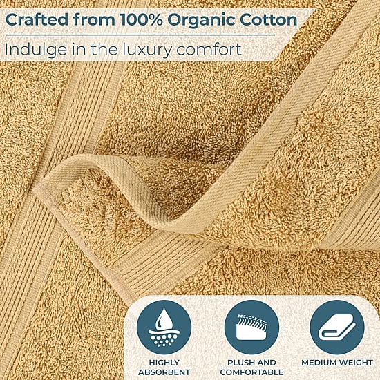 SUPERIOR® Oregon 100% Organic Cotton 3-pc. Bath Towel Set