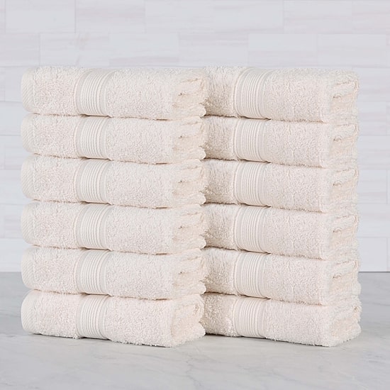 SUPERIOR® Oregon 100% Organic Cotton 12-pc. Washcloth