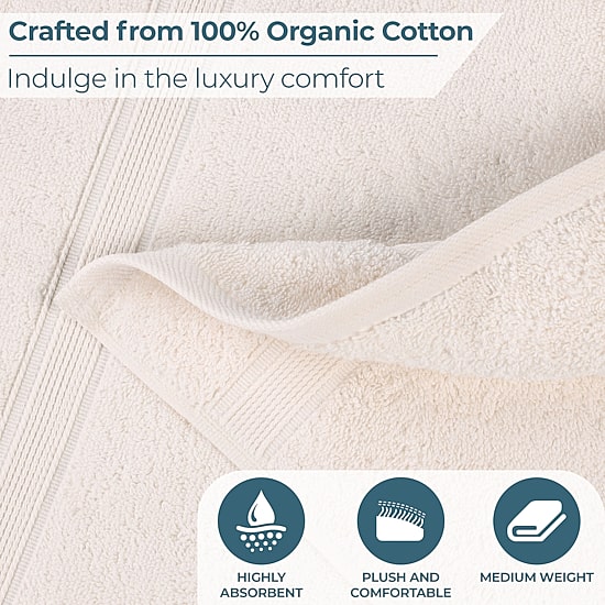 SUPERIOR® Oregon 100% Organic Cotton 12-pc. Washcloth