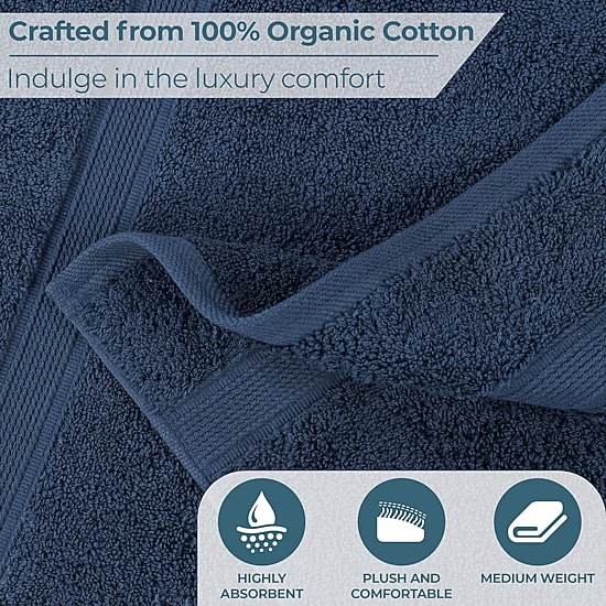 SUPERIOR® Oregon 100% Organic Cotton 12-pc. Bath Towel Set
