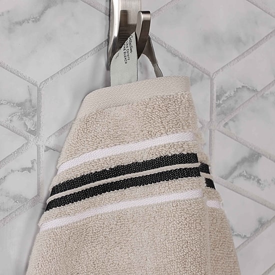 SUPERIOR® Sadie Zero Twist Jacquard Solid Cotton 2-pc. Bath Sheet