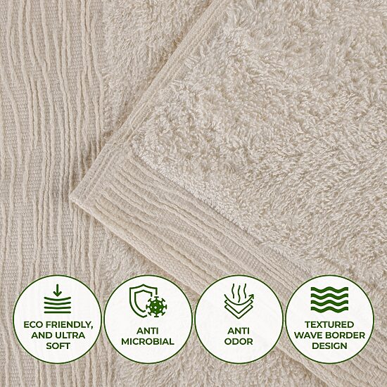 SUPERIOR® Sera Hypoallergenic Rayon From  Bamboo 3-pc. Quick Dry Bath Towel Set