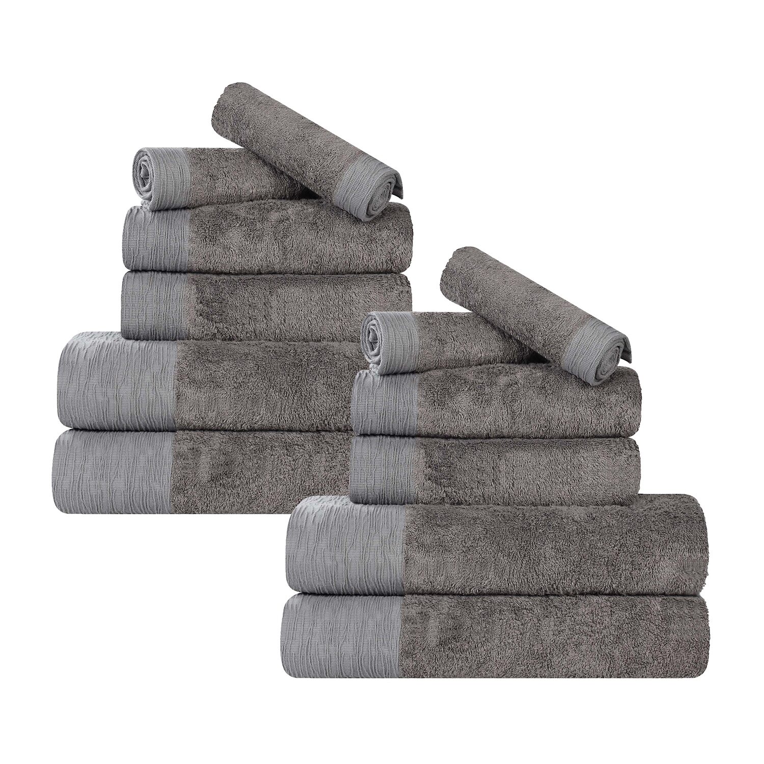 SUPERIOR® Sera Hypoallergenic Rayon From Bamboo 12-pc. Bath Towel Set