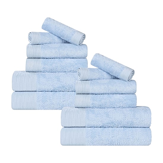 SUPERIOR® Sera Hypoallergenic Rayon From Bamboo 12-pc. Bath Towel Set