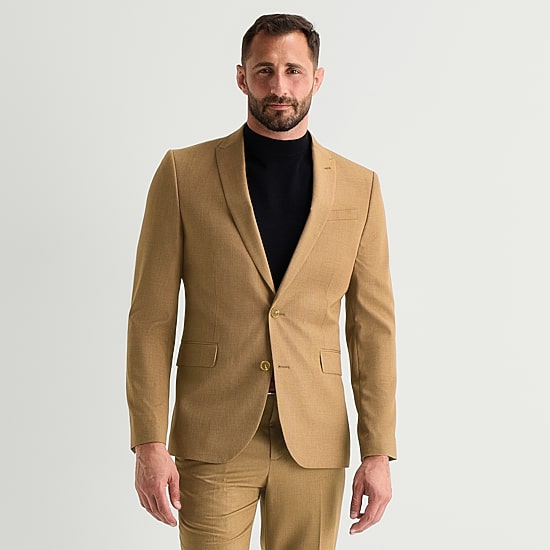 J. Ferrar Ultra Comfort Mens Slim Fit Suit Jacket
