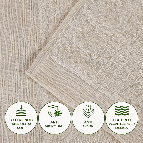 SUPERIOR® Sera Hypoallergenic Rayon From Bamboo 9-pc. Bath Towel Set