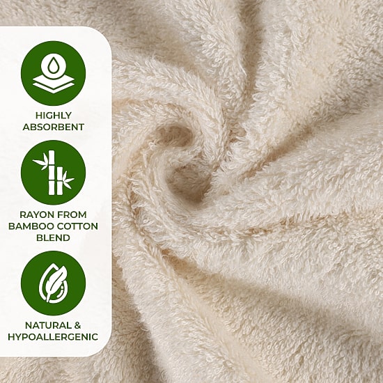 SUPERIOR® Sera Hypoallergenic Rayon From Bamboo 9-pc. Bath Towel Set