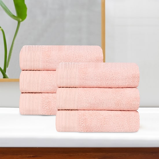SUPERIOR® Sera Hypoallergenic Rayon From  Bamboo 6-pc. Hand Towel