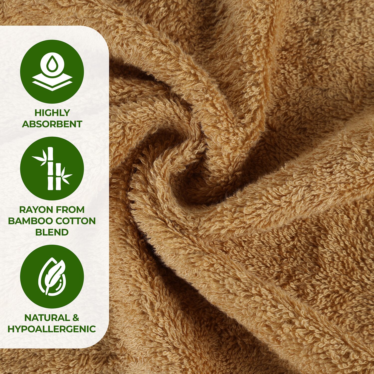 SUPERIOR® Sera Hypoallergenic Rayon From  Bamboo 6-pc. Hand Towel