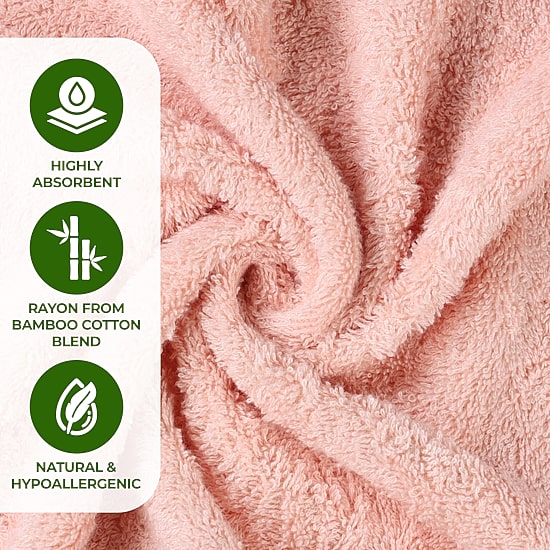SUPERIOR® Sera Hypoallergenic Rayon From  Bamboo 6-pc. Hand Towel