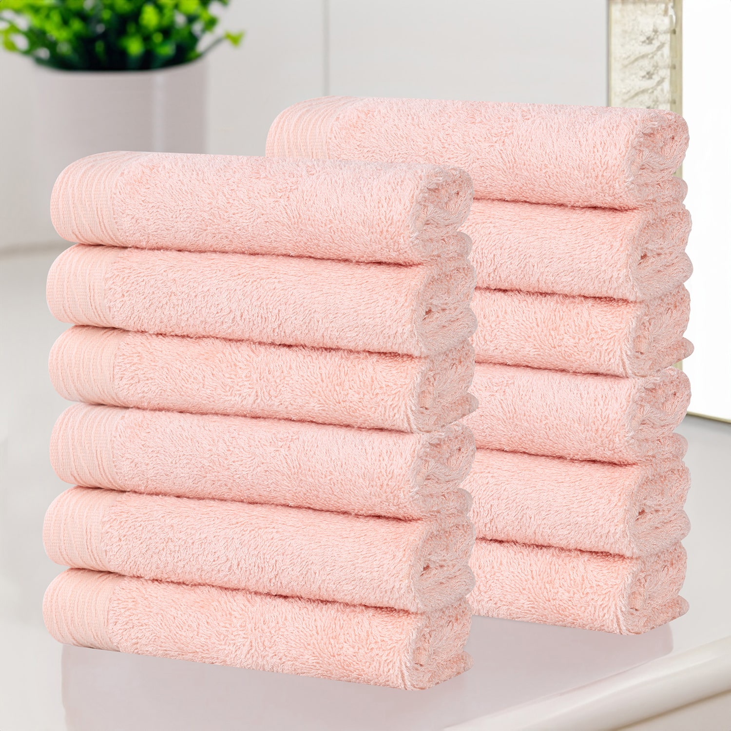 SUPERIOR® Sera Hypoallergenic Rayon From Bamboo 12-pc. Washcloth