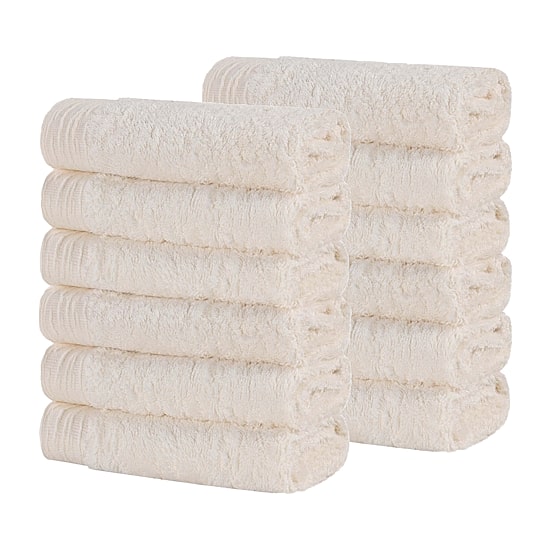 SUPERIOR® Sera Hypoallergenic Rayon From Bamboo 12-pc. Washcloth