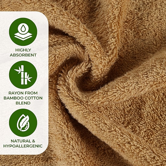 SUPERIOR® Sera Hypoallergenic Rayon From Bamboo 12-pc. Washcloth