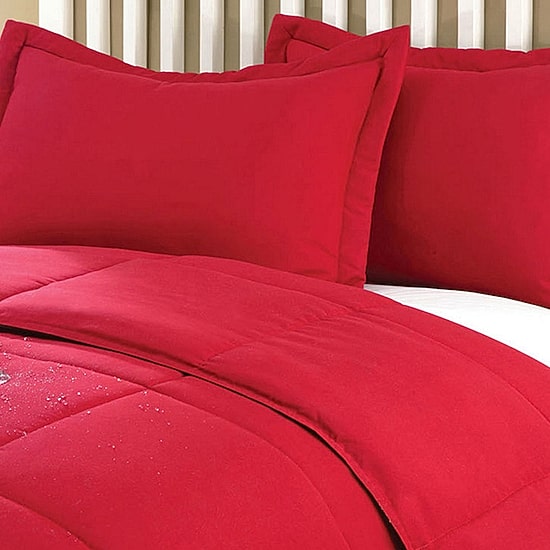 Lotus Home Water and Stain Resistant Comforter Mini Set