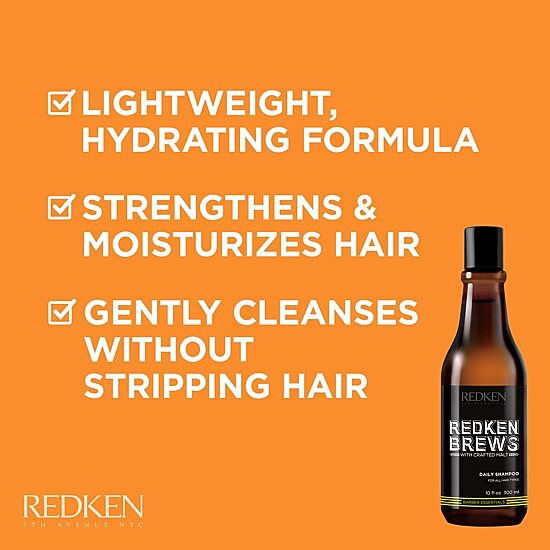 Redken Brew Daily Shampoo 10.1 oz.