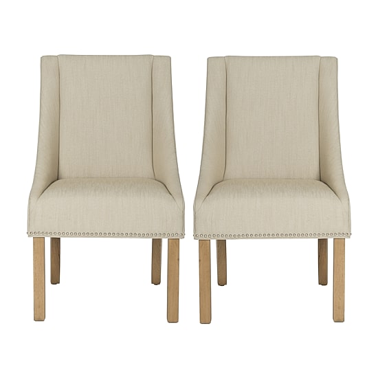 Safavieh Morris Dining  Collection 2-pc. Upholstered Tufted Dining Chair
