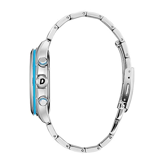Drive from Citizen Drive Mens Chronograph Silver Tone Stainless Steel Bracelet Watch Ca0430-54m