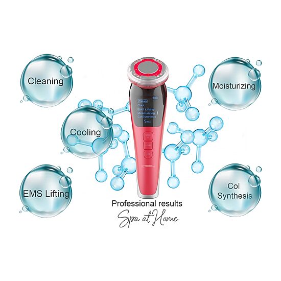 LINSAY Rejuvenation - Lifting Device EMS Technology Warm/Cool LED Massager