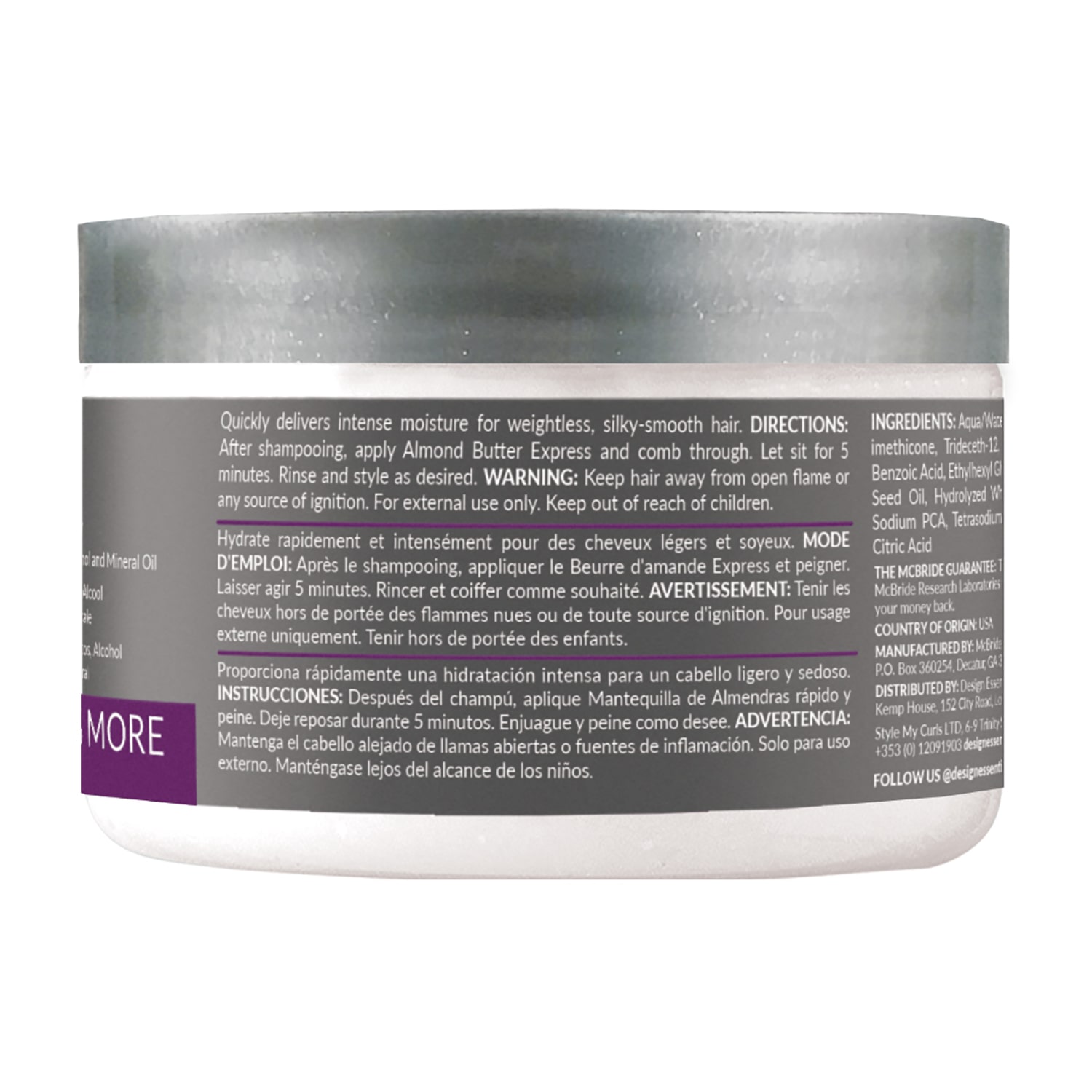 Design Essentials Almond Butter Express Instant Conditioner 11 oz.