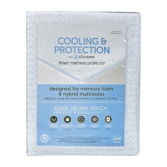 Allerease Cooling Allergen Barrier Mattress Protector