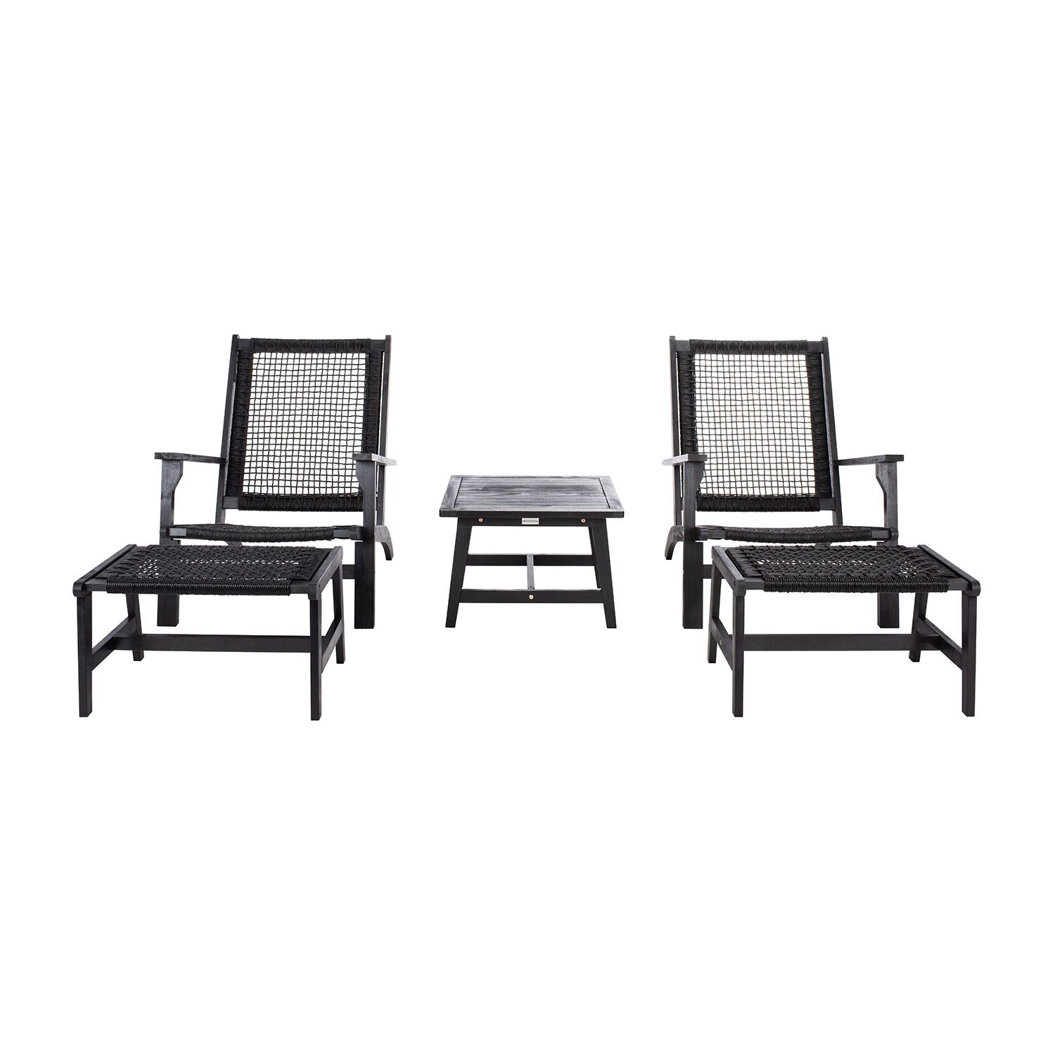 Safavieh 5-pc. Conversation Set Weather Resistant
