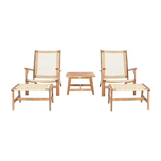 Safavieh 5-pc. Conversation Set Weather Resistant