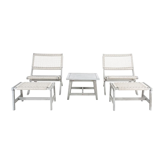 Safavieh 5-pc. Conversation Set Weather Resistant