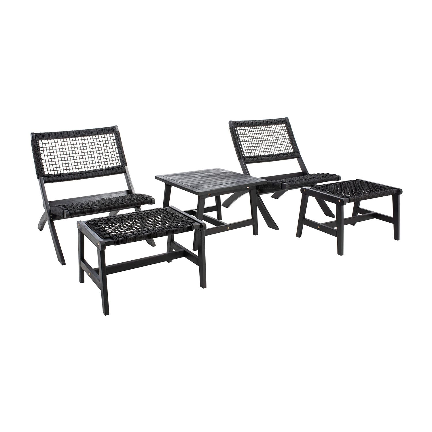 Safavieh 5-pc. Conversation Set Weather Resistant