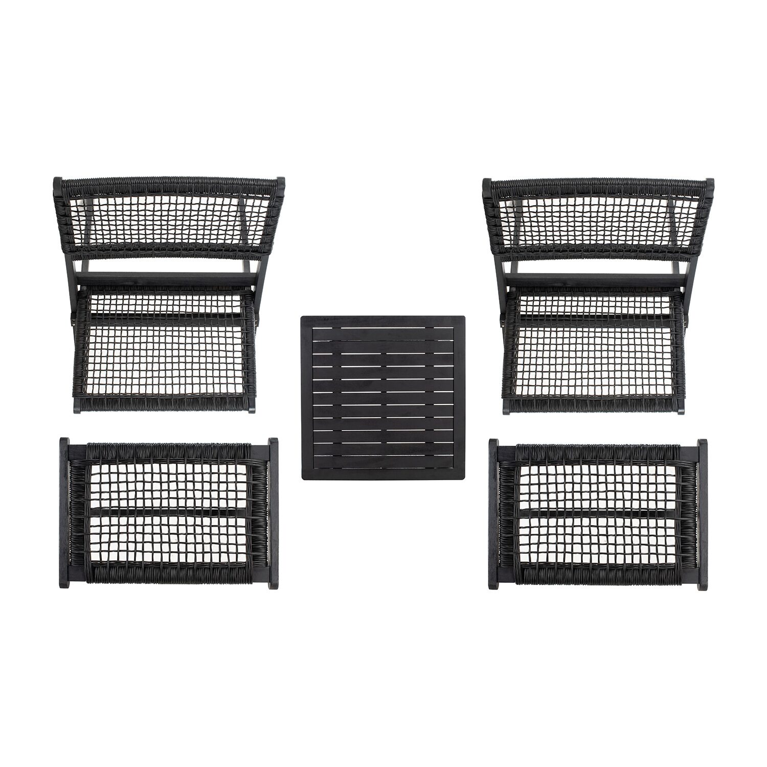Safavieh 5-pc. Conversation Set Weather Resistant