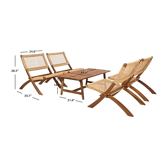 Safavieh 5-pc. Conversation Set
