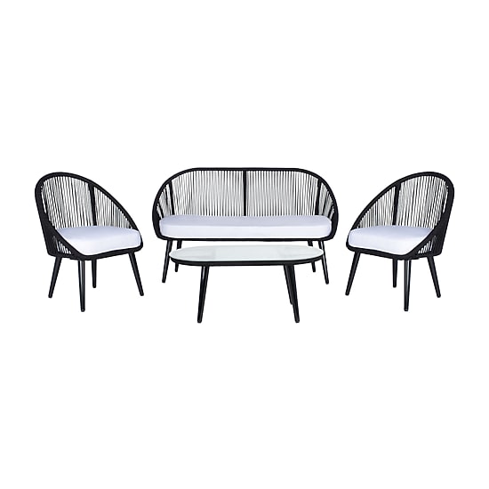 Safavieh 4-pc. Conversation Set Weather Resistant