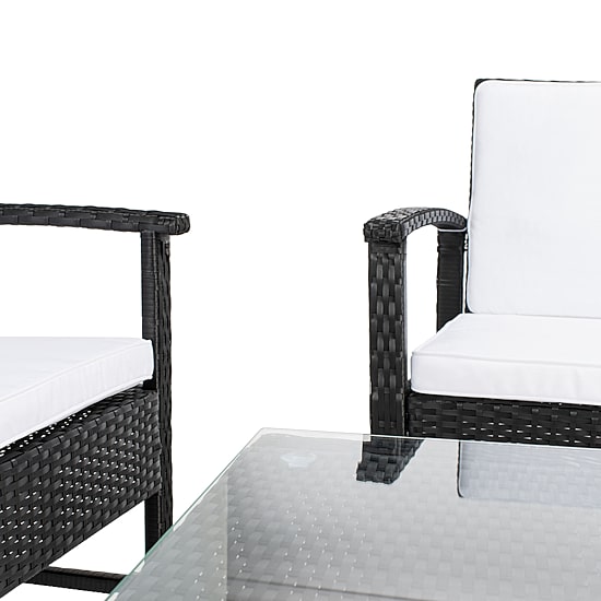 Safavieh 4-pc. Conversation Set Weather Resistant