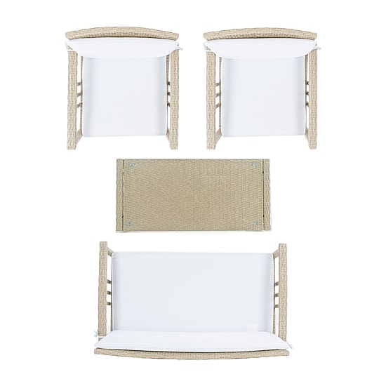 Safavieh 4-pc. Conversation Set Weather Resistant