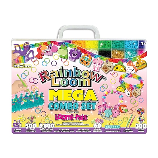 Rainbow Loom- Loomi Pals, MEGA Combo Set 