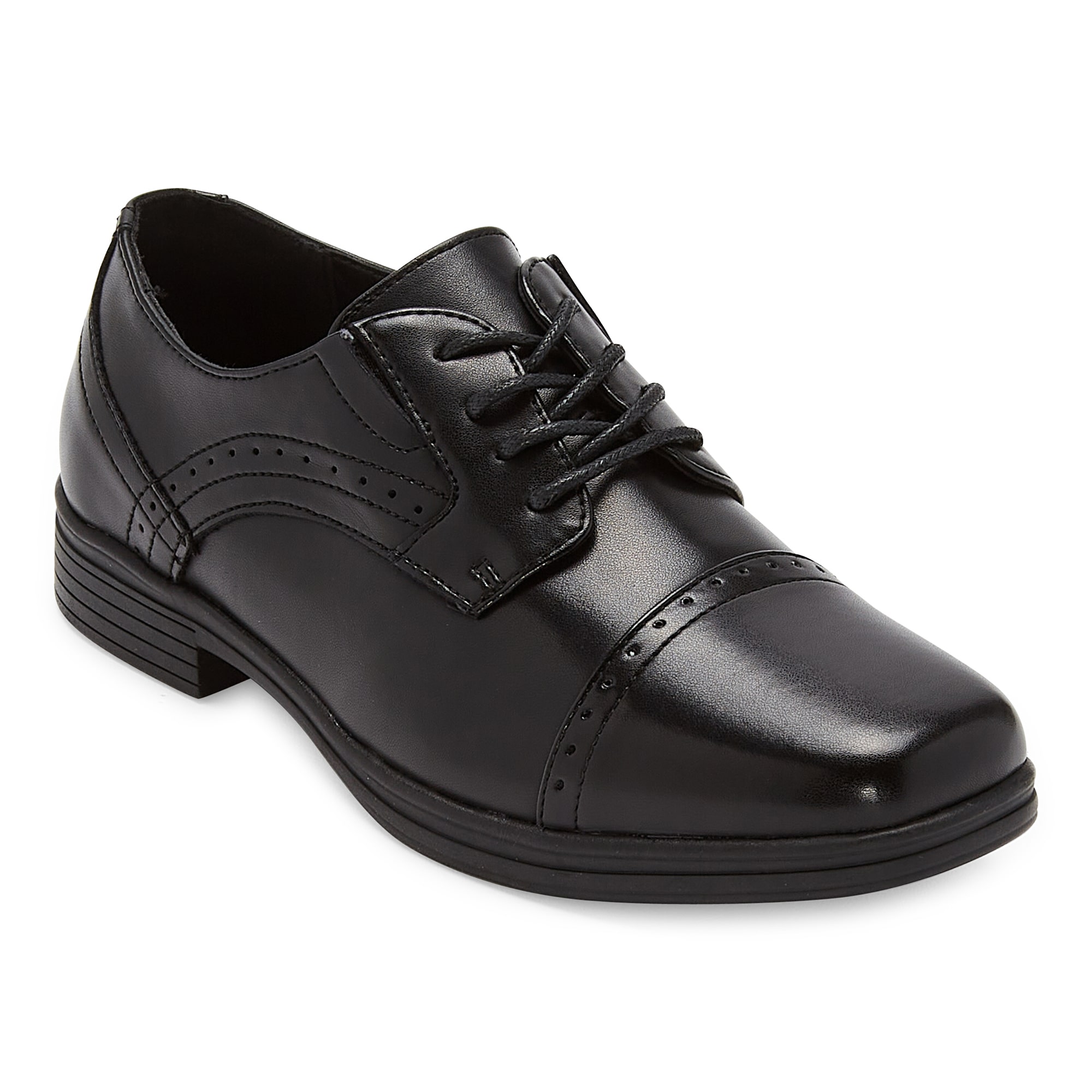 Stafford Dane Jr Little & Big Kid Boys Cap Oxford Shoes