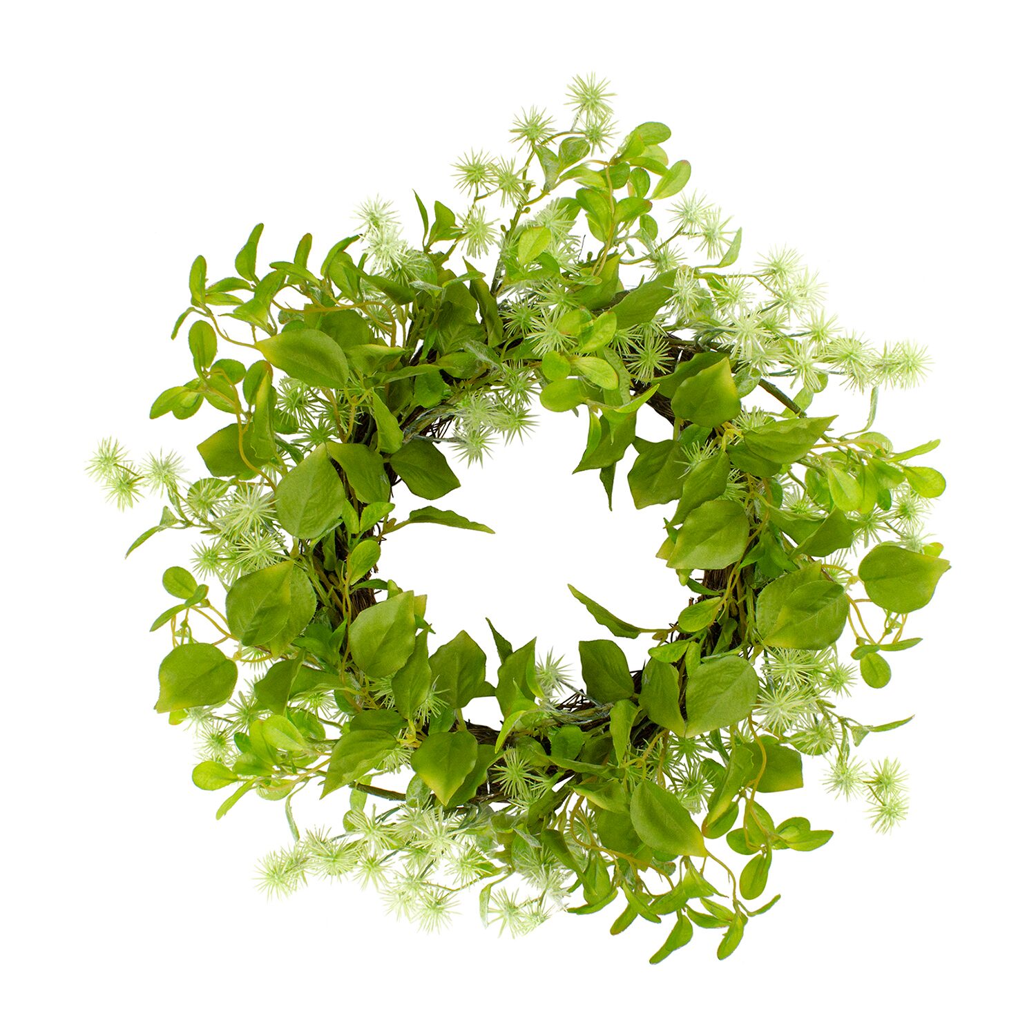 Northlight 18in Jujube Floral Foliage Wreath