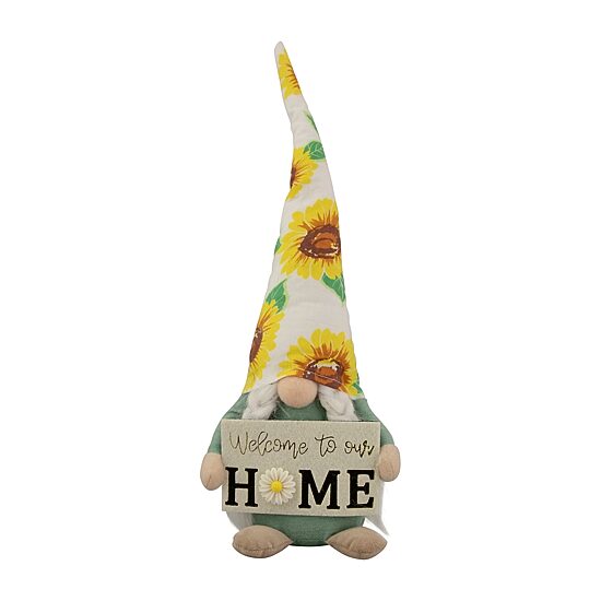 Northlight 15.25in Sunflower Hat Gnome