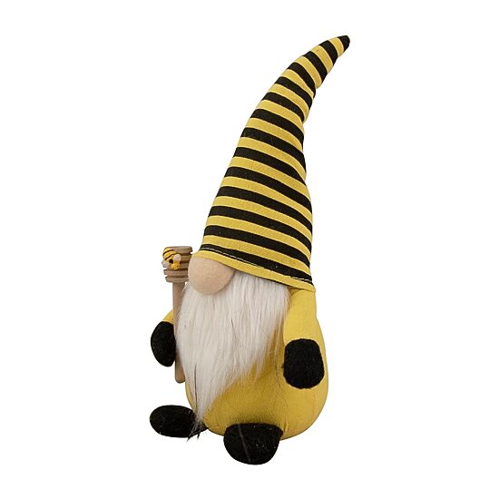 Northlight 10in Yellow And Black Bumblebee Gnome