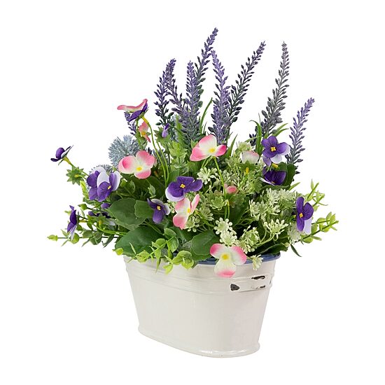 Northlight In Ceramic Pot Floral Arrangement