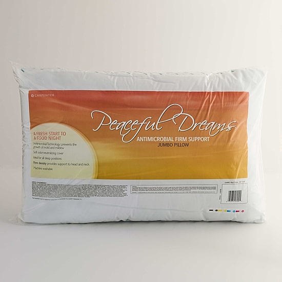 Peaceful Dreams Firm Support Bed Pillow