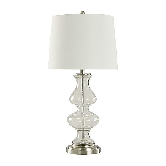 Stylecraft 32" Timeless Glass Table Lamp