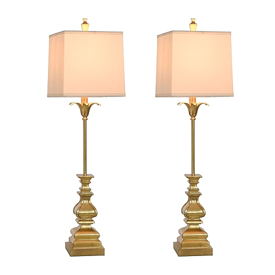 Stylecraft 33.5" Silanti 2-pc. Lamp Set