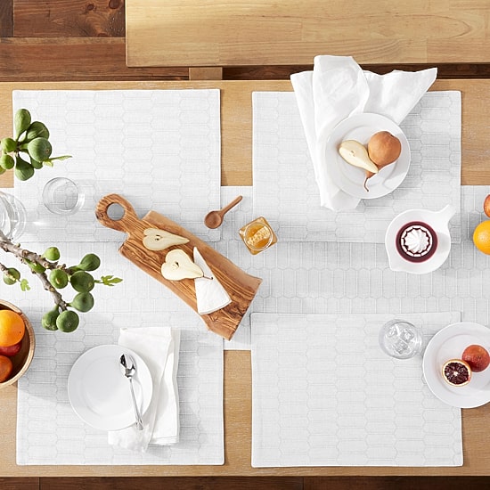 Martha Stewart Honeycomb Single Pack Table Runner