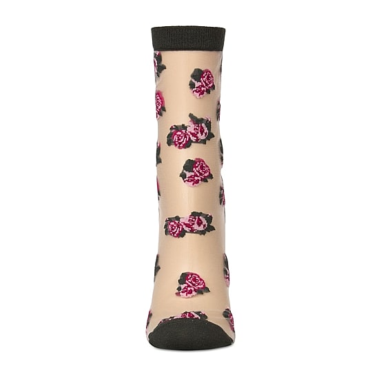 MeMoi Sheer Womens Breathable 1 Pair Quarter Ankle Socks
