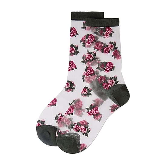 MeMoi Sheer Womens Breathable 1 Pair Quarter Ankle Socks