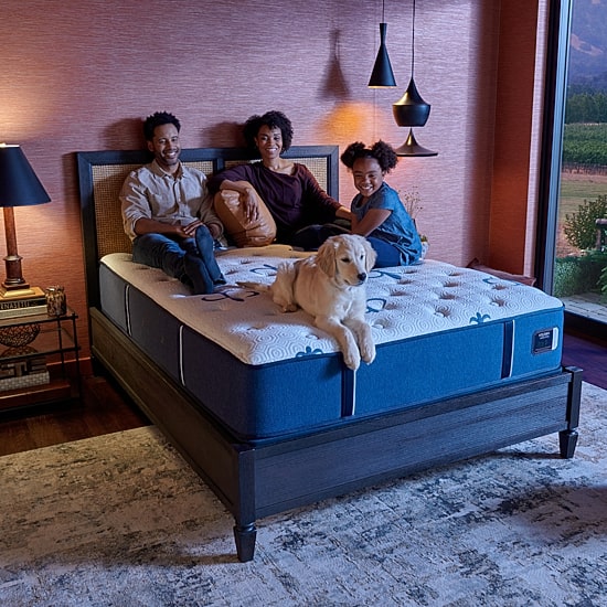 Stearns and Foster Studio 14" Medium Tight Top - Mattress + Box Spring