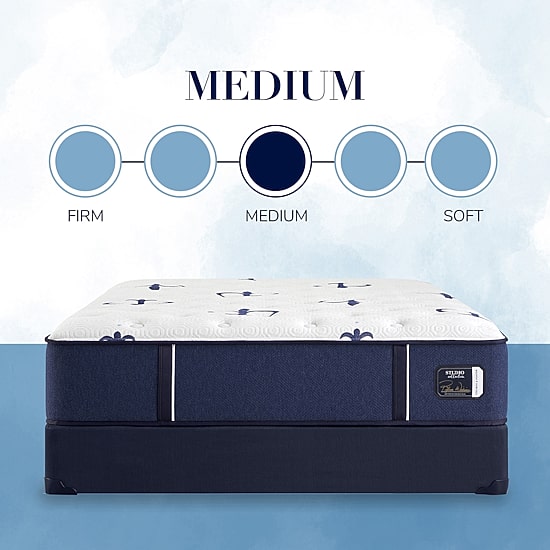 Stearns and Foster Studio 14" Medium Tight Top - Mattress + Box Spring