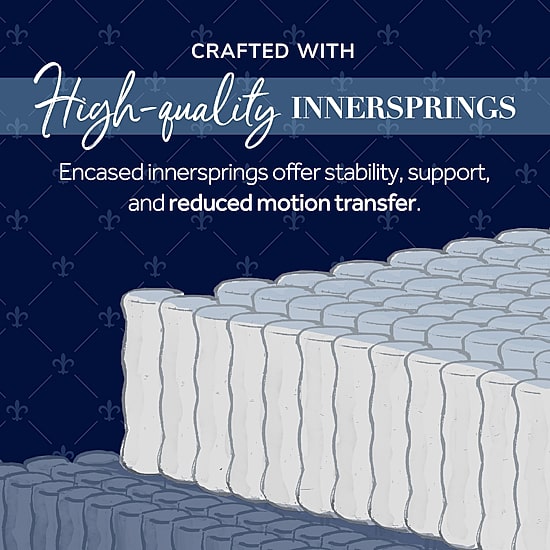 Stearns and Foster Studio 14" Medium Tight Top - Mattress + Box Spring