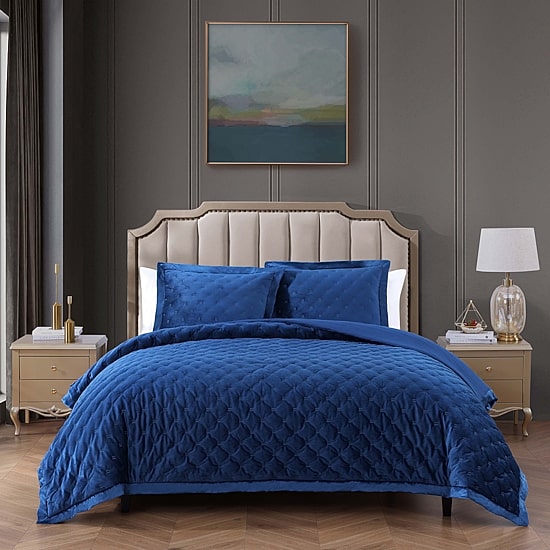 Bebejan Velvet 3-pc. Midweight Reversible Comforter Set