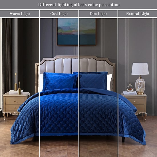 Bebejan Velvet 3-pc. Midweight Reversible Comforter Set